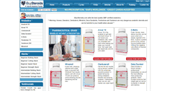 Desktop Screenshot of ibuysteroids.com